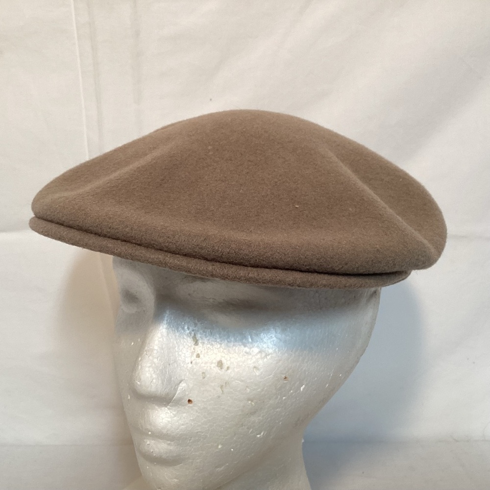 Kangol Vintage Beige Wool Cap Men’s Size Large